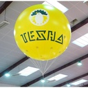 Ballon hélium diamétre 2.5 m