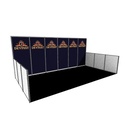 Option : Impression numérique R° sur cloison modulaire (prix à l’unité) Adhesive print on panel (price per unit)