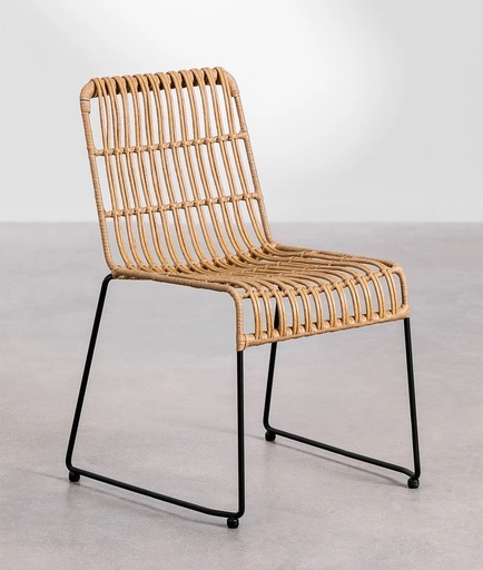 Chaise rotin Many Eco Bois