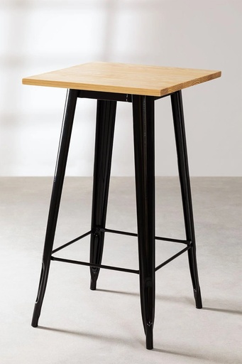 Tabouret Stylix en Bois - Métal noir (copie) (copie)
