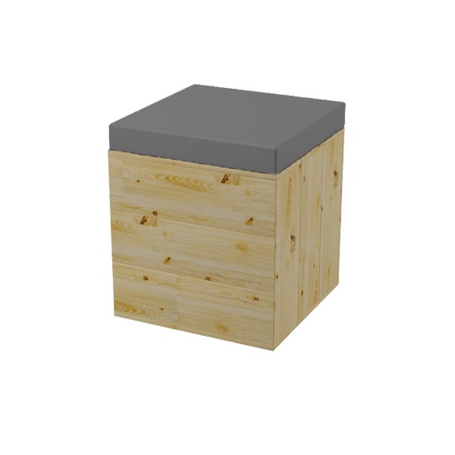 Pouf Eco Bois